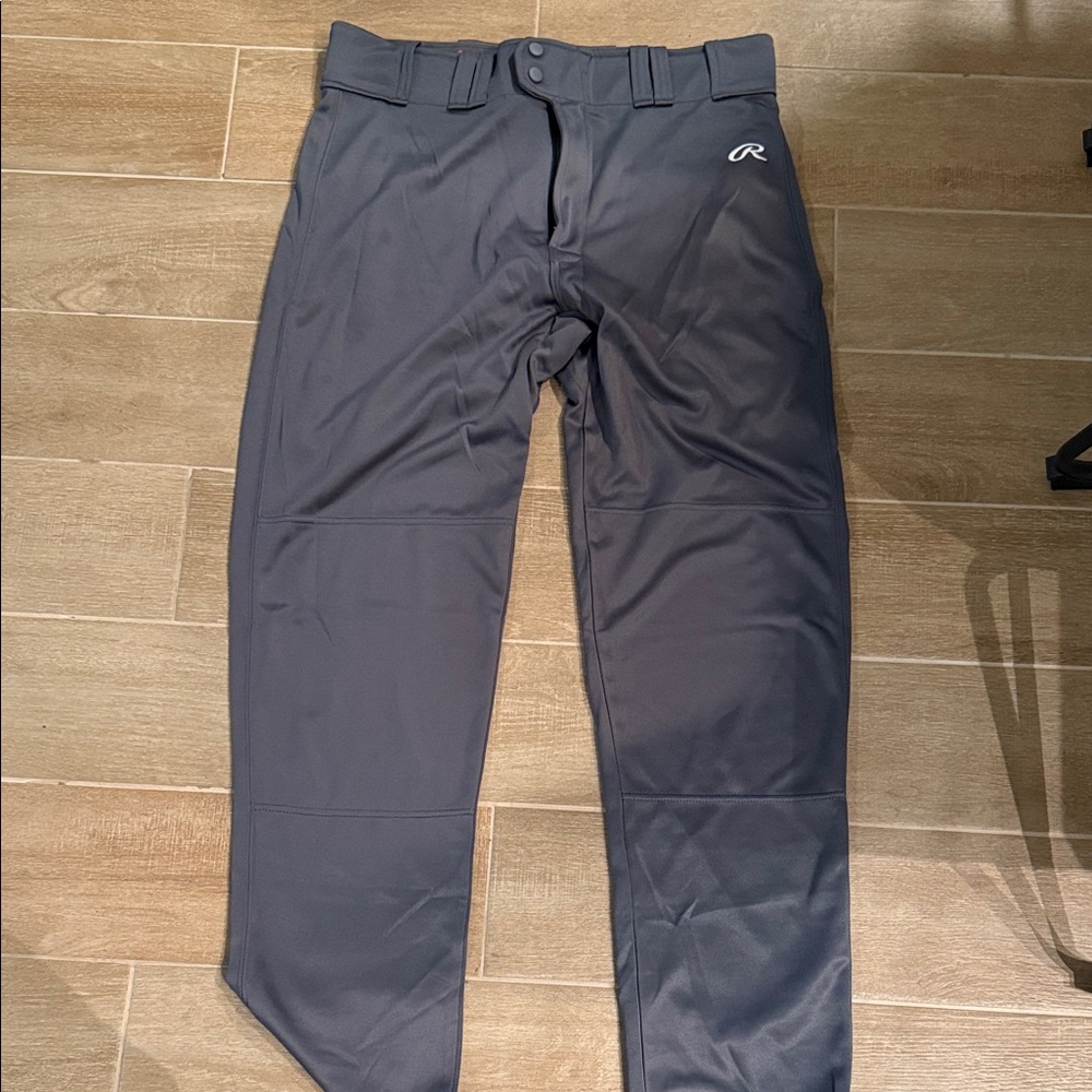 Rawlings Men's Gray Baseball Pants